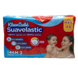 PAÑAL KLEENBEBE SUAVELASTIC MAX MD C/40
