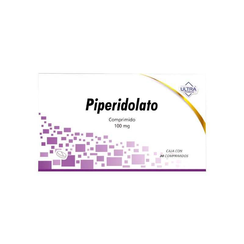 Piperidolato 30 Comprimidos