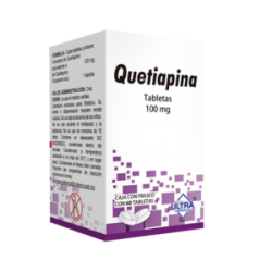 Quetiapina tab c/60 100 mg