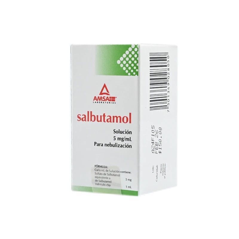 Salbutamol Solución 10 Ml