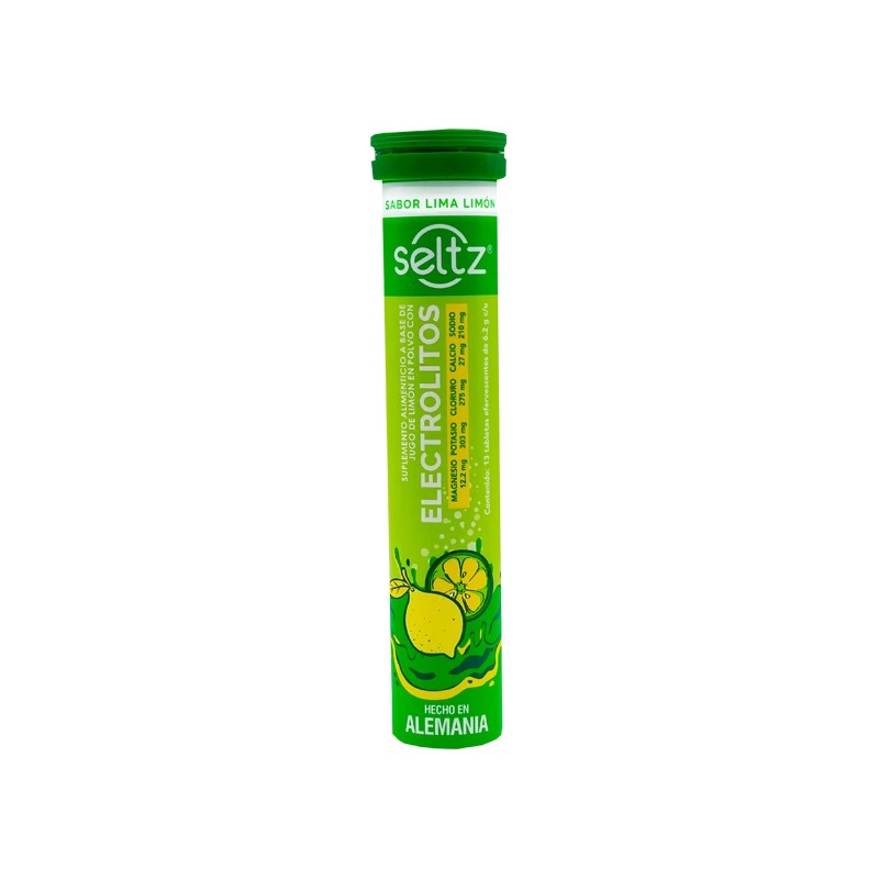 Seltz electrolitos lima limón