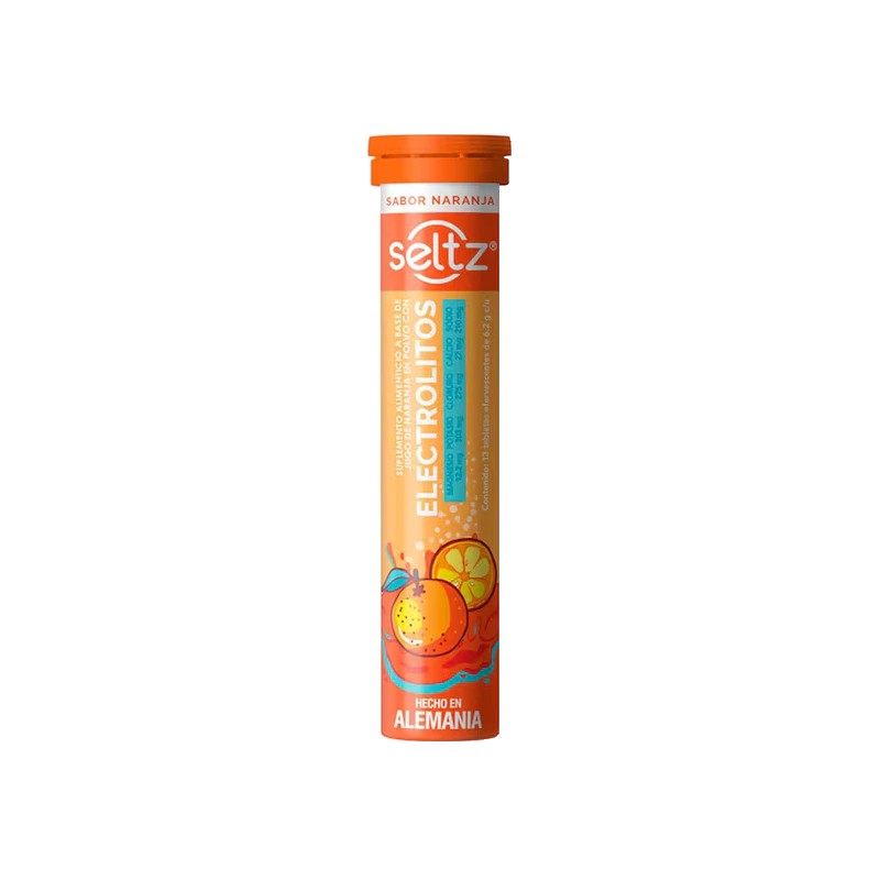 Seltz electrolitos sabor naranja