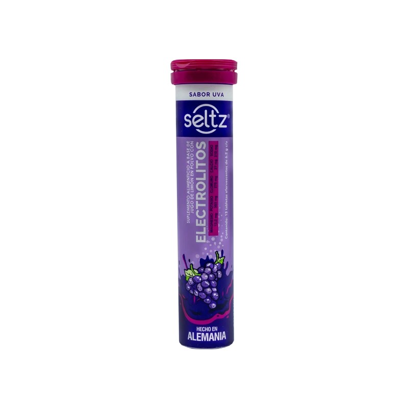 Seltz electrolitos sabor uva