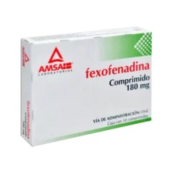 Fexofenadina 180 mg