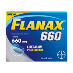 FLANAX 660 LIB PROL TAB C/4 660 MG