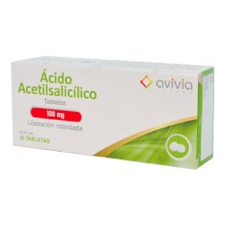 Acido Acetilsalicilico 100 Mg 30 Tab