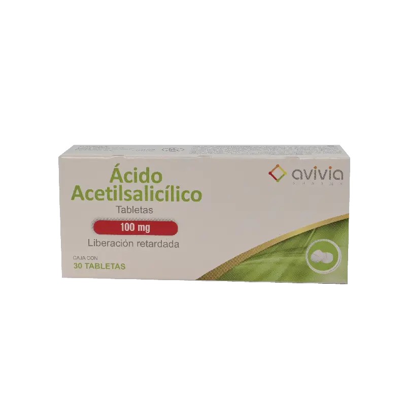 Ácido Acetilsalicílico 30 Tabletas