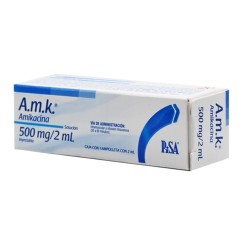 Amk Solución Inyectable 500 Mg