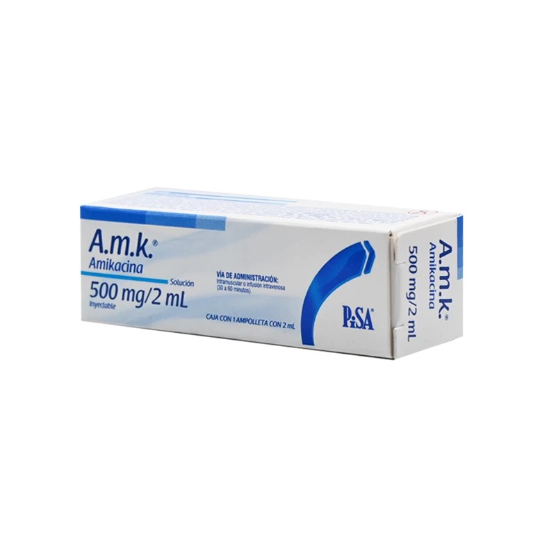 Amk Solución Inyectable 500 Mg