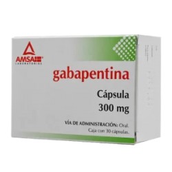 Gabapentina 30 Cap 300 Mg
