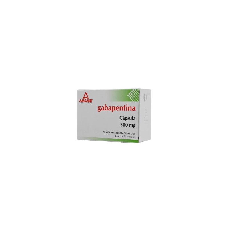 Gabapentina 30 Cap 300 Mg