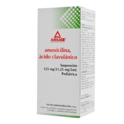 Amox/Ac Clavulanico Ped Sus 60 Ml