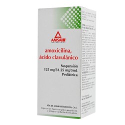 Amox/Ac Clavulanico Ped Sus 60 Ml