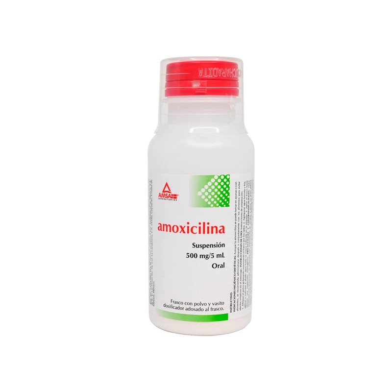 Amoxicilina Sus C/75 Ml 500 Mg/5 Ml