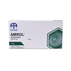 AMROL 25 tabletas 1 mg