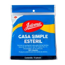 Gasa Estéril 10cm x 10cm