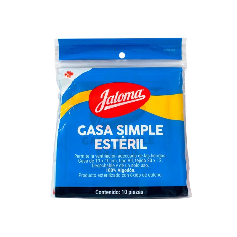 Gasa Estéril 10cm x 10cm
