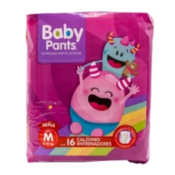 Baby Pants Niña Talla Mediana 16 Pzs