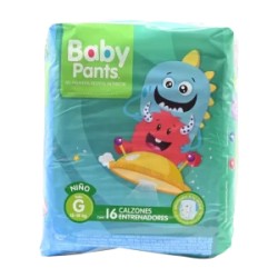Baby Pants Niño Talla Grande 16 Pzs