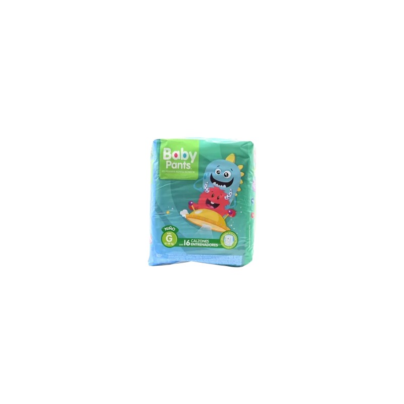Baby Pants Niño Talla Grande 16 Pzs