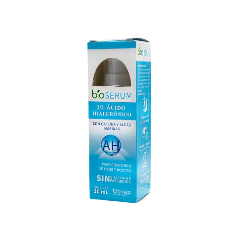 Bio Serum 30 mL para contorno de ojos y rostro