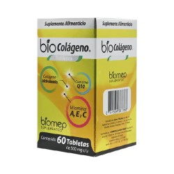Bio-Colágeno 60 Tabletas 500 mg c/u