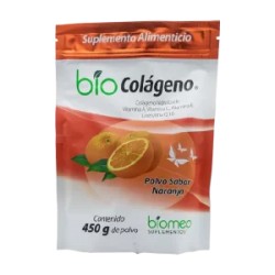 Bio-Colágeno Polvo Sabor Naranja 450 g