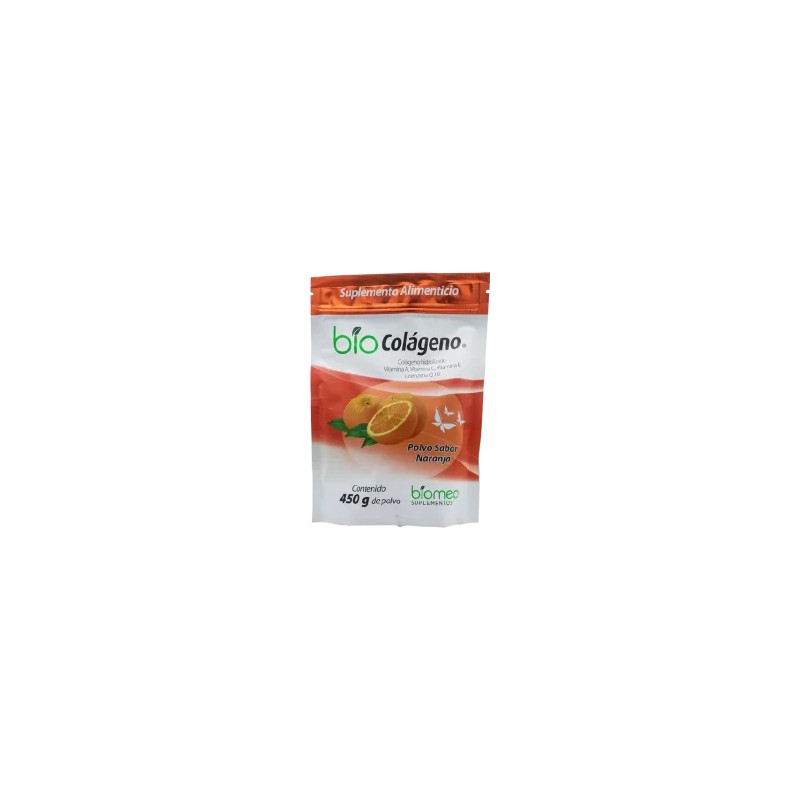 Bio-Colágeno Polvo Sabor Naranja 450 g