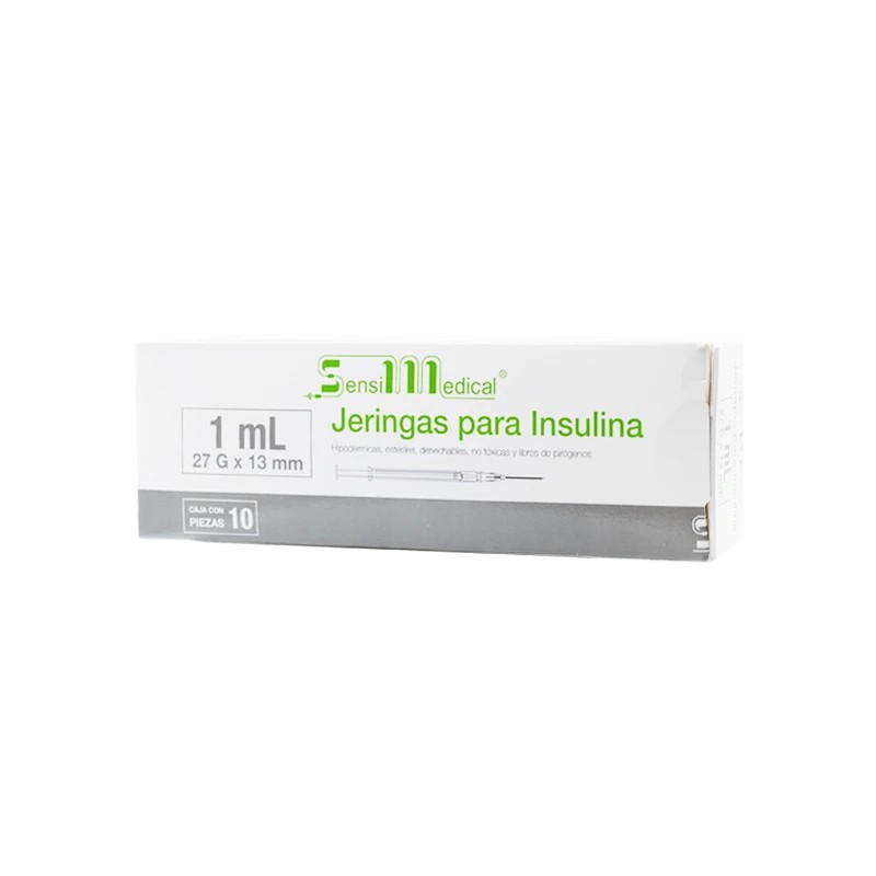 Jeringas 1 Ml 27 Gr 13 Mm