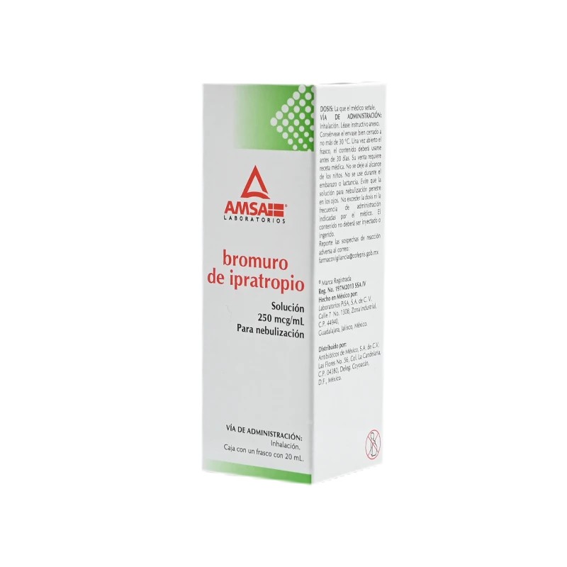 Bromuro Ipratropio Sol 20 Ml