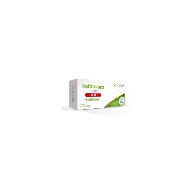 Ketorolaco Tableta 30 mg sublingual