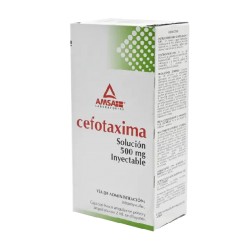 Cefotaxima IM 500 mg Solución Inyectable