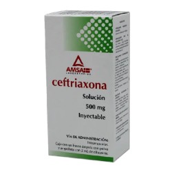 Ceftriaxona IM 500 mg
