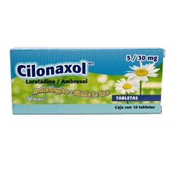 Cilonaxol 10 tabletas 30 mg