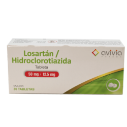 Losartán / Hidroclorotiazida 30 tabletas