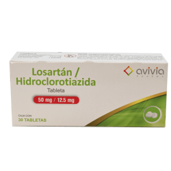 Losartán / Hidroclorotiazida 30 tabletas