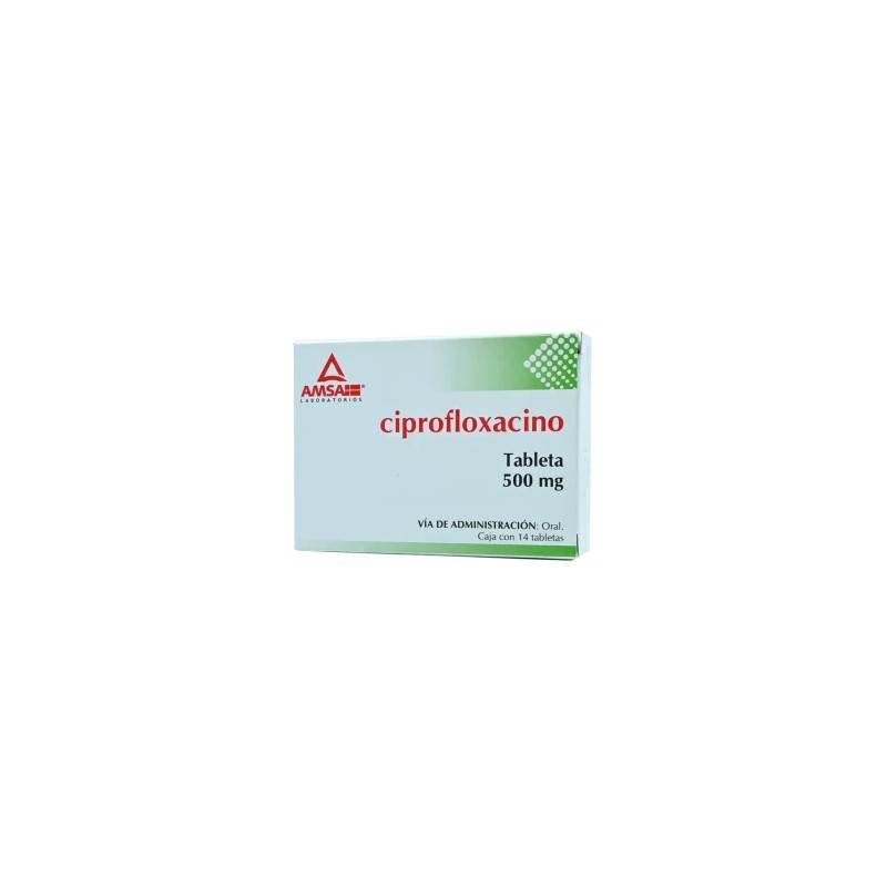 Ciprofloxacino 14 Tab 500 Mg