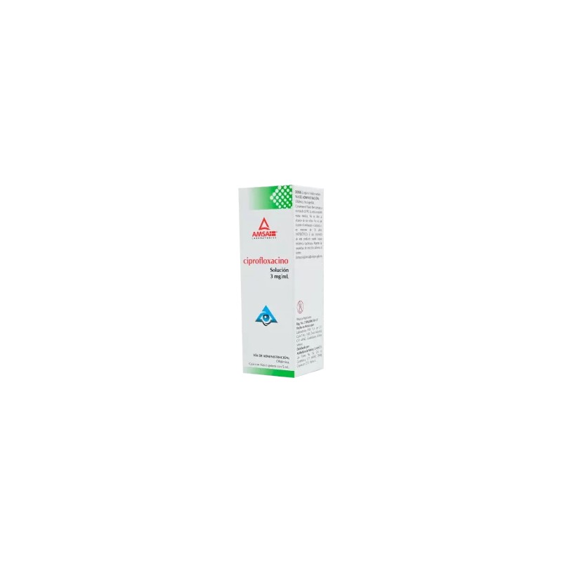 Ciprofloxacino Sol 5 Ml