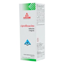 Ciprofloxacino Sol 5 Ml
