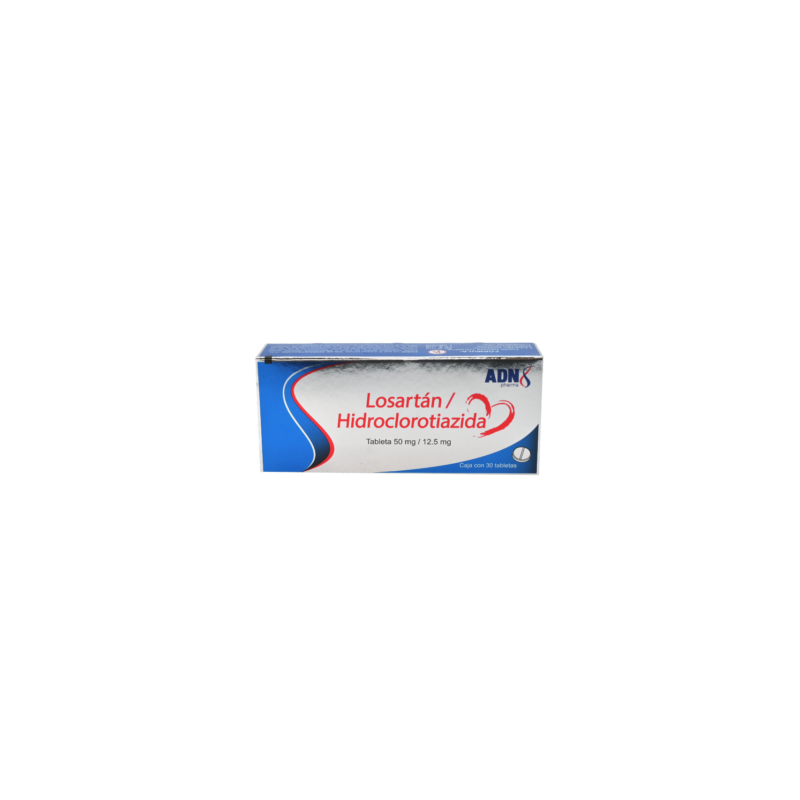 Losartan hidroclorotiazida 30 tabletas