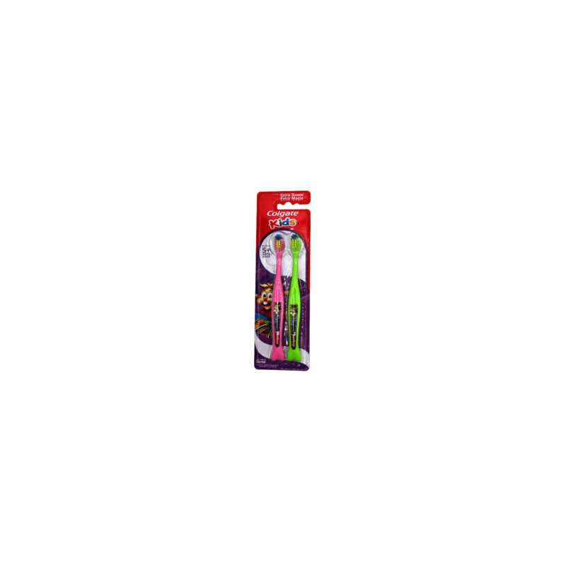 Colgate cepillo dental ext suave kid c/2