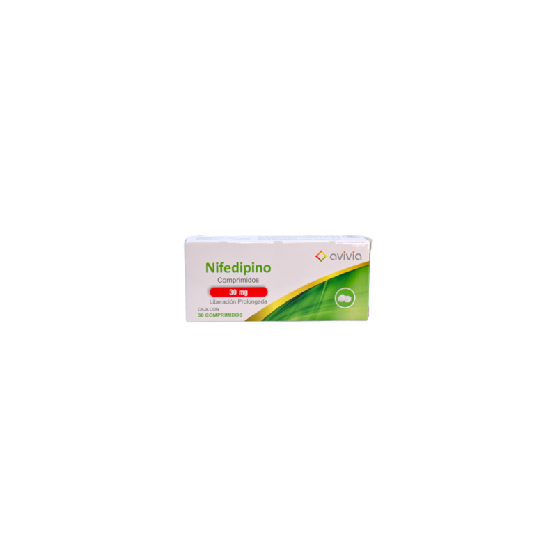 Nifedipino 30 comprimidos 30mg