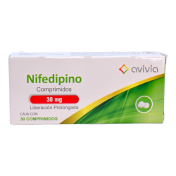 Nifedipino 30 comprimidos 30mg