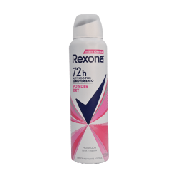 Desodorante rexona power dry aer 150ml