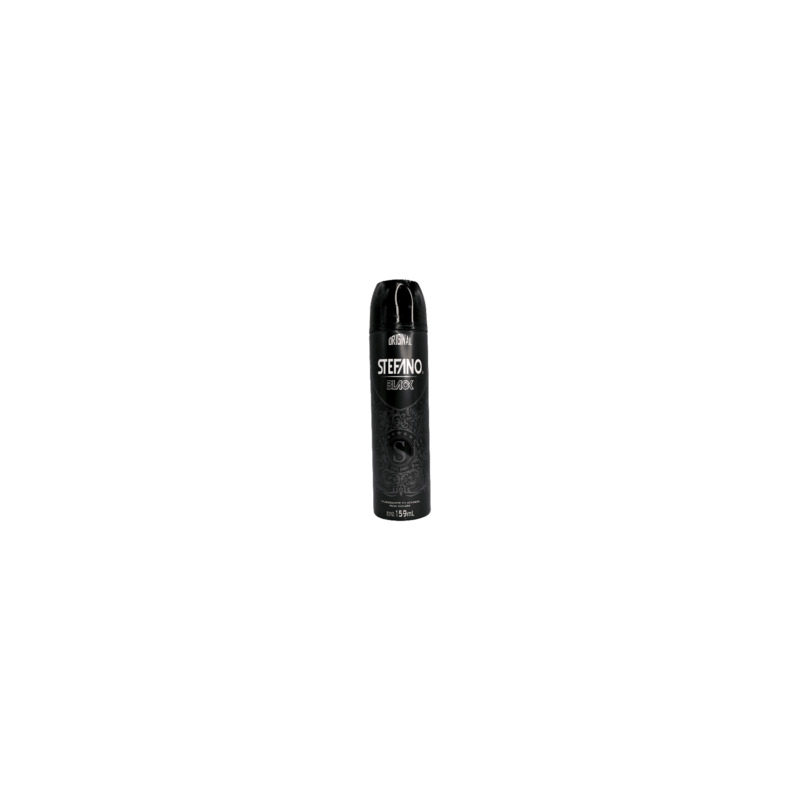 Desodorante stefano aer black 159ml