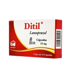Ditil 15 mg 14 Cápsulas
