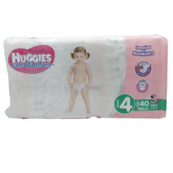 PAÑAL HUGGIES ULTRACONFORT NIÑA ET4 C/40